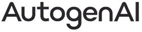 AutogenAI wordmark logo in black font.