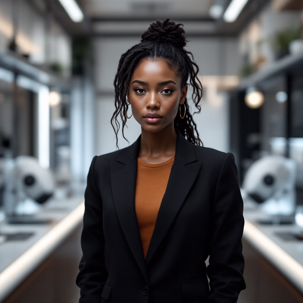 image of students during welcome week, in a minimal avant-garde futurist photography style