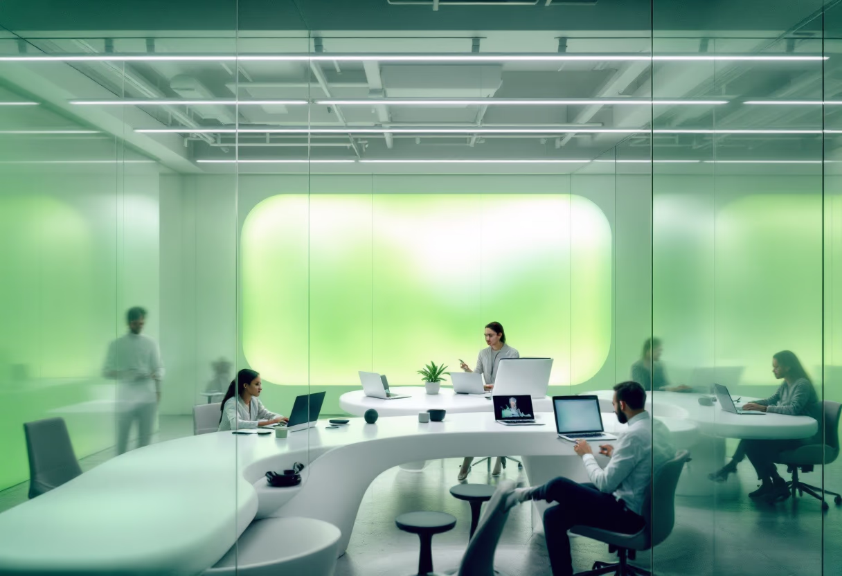 image of brainstorming session (for a productivity tools business)